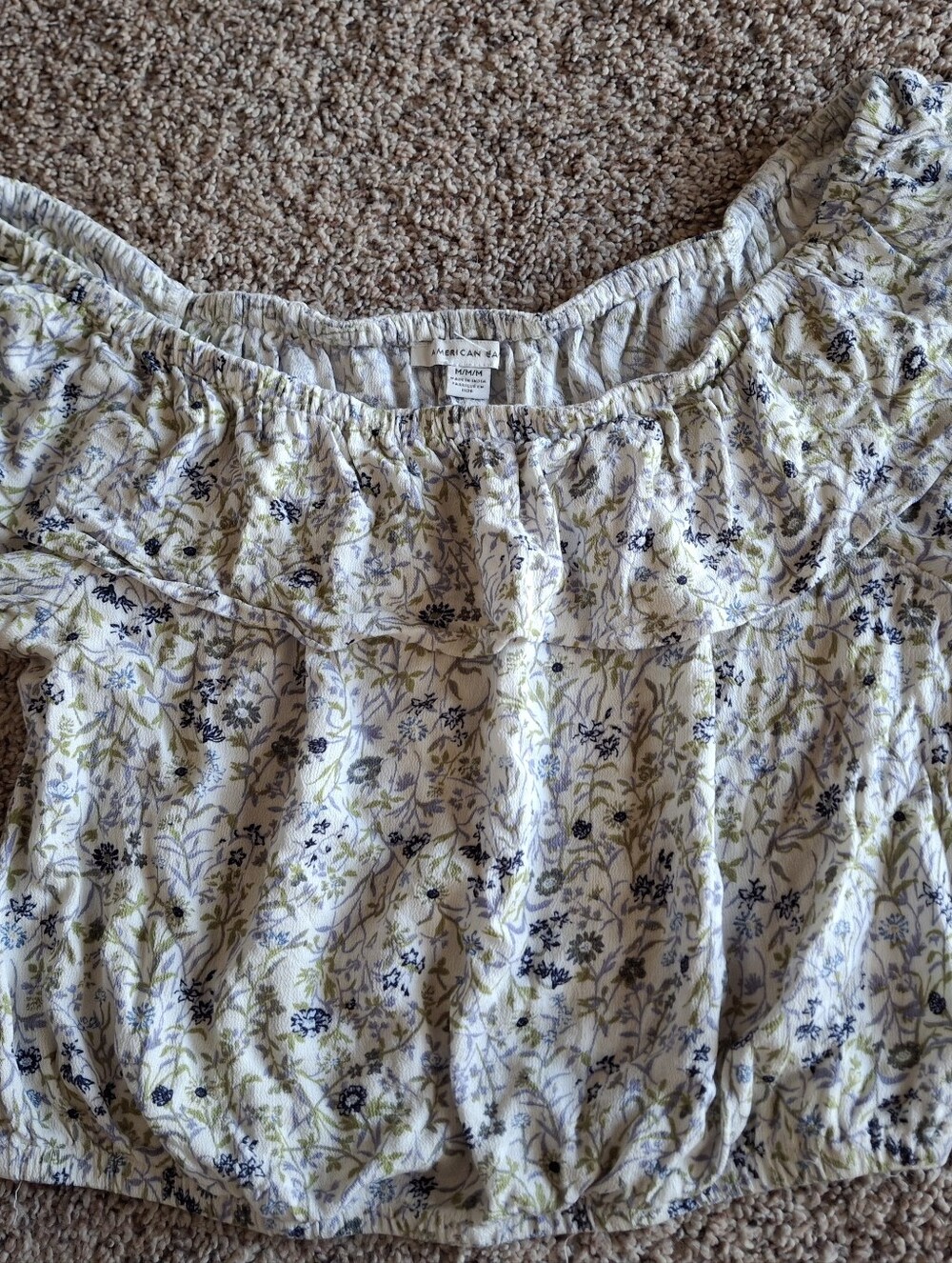America Eagle Womens Medium Crop Top